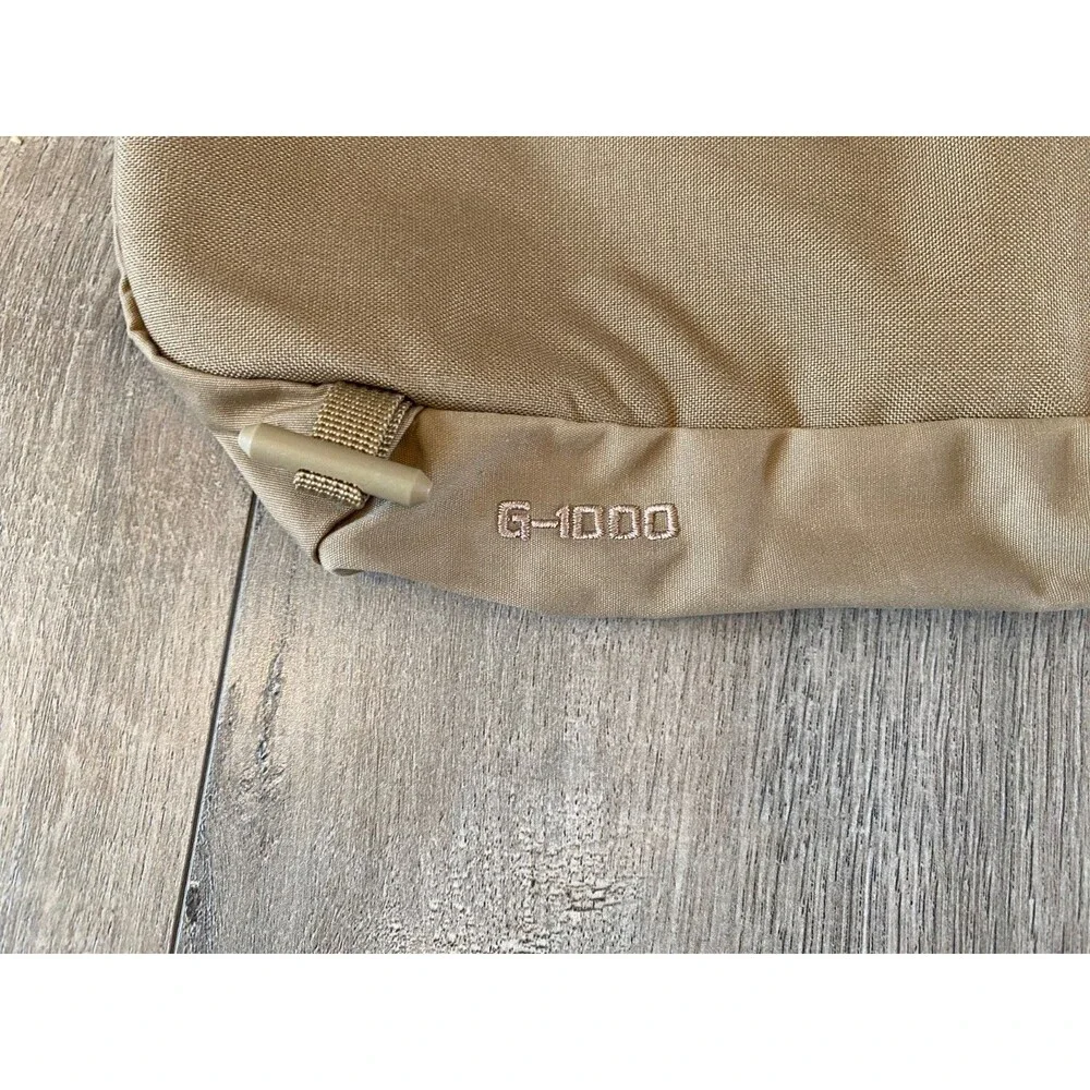 Fjallraven Singi Side Pocket 4L Backpack Add On Storage Tan Clay G1000